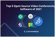 5 principais softwares de videoconferência de código aberto de 202